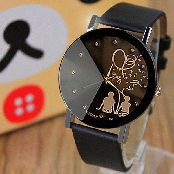 Elegant Black Designer Ladies Watch - Halri