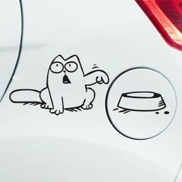 Fun Cat Gas Cap Cover for Cars - Halri
