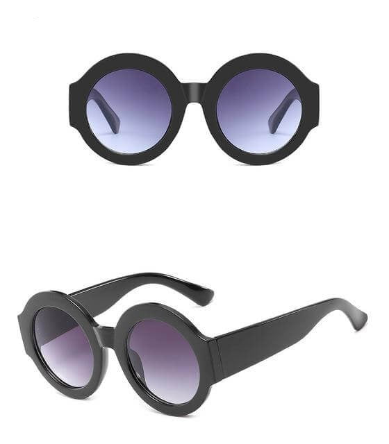 Fashionable Round Colorful Sunglasses - Halri