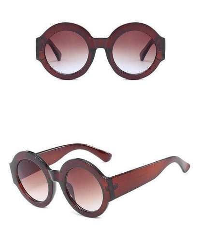 Fashionable Round Colorful Sunglasses
