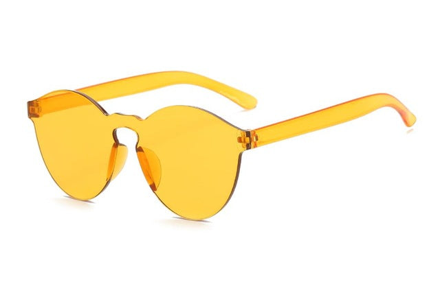 Trendy Circular Shade Sunglasses - Halri