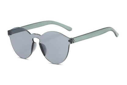 Trendy Circular Shade Sunglasses