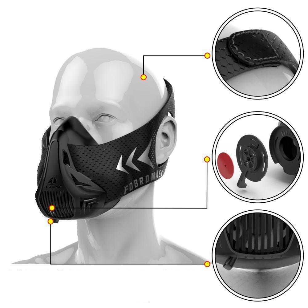 High Altitude Fitness Mask For Performance Training - Halri