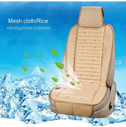 Cooling Car Seat Cushion with Built-In Electric Fan - Halri