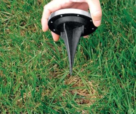 Outdoor Solar LED Garden Disk Lights - Halri