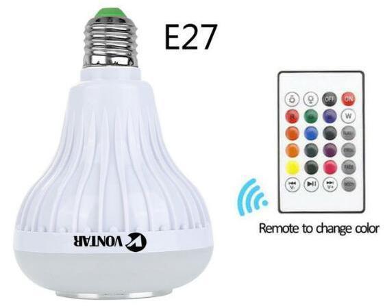 Colorful LED Bulb Speaker