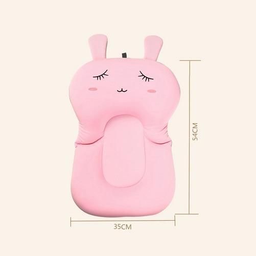Soft Foldable Infant Bath Tub Mat Safety Pad