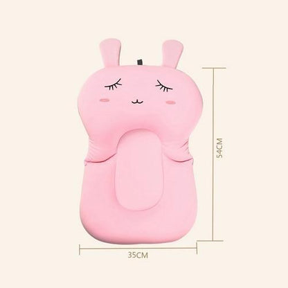 Soft Foldable Infant Bath Tub Mat Safety Pad