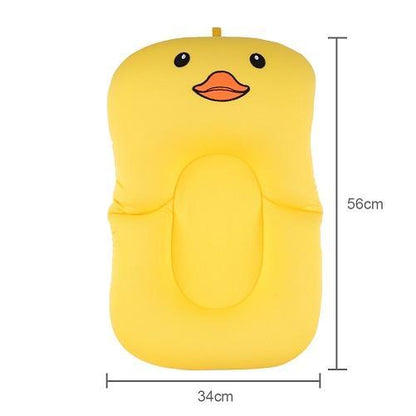 Soft Foldable Infant Bath Tub Mat Safety Pad