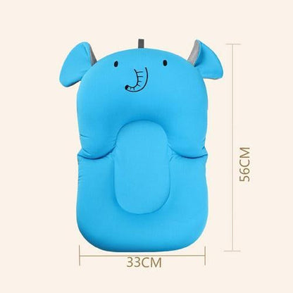Soft Foldable Infant Bath Tub Mat Safety Pad