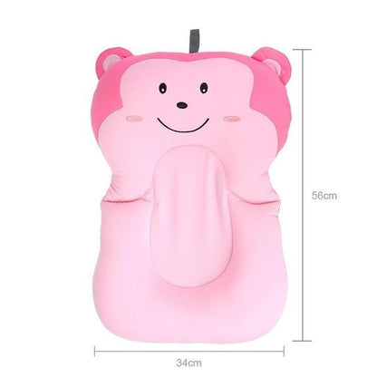 Soft Foldable Infant Bath Tub Mat Safety Pad