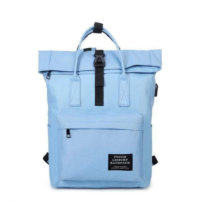 Halri | Durable School Backpack with USB Charger