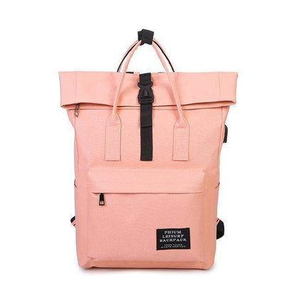 Halri | Durable School Backpack with USB Charger