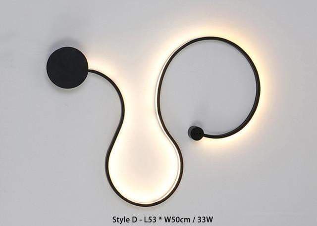 Unique Contemporary Flush Mount LED Ceiling Lamp