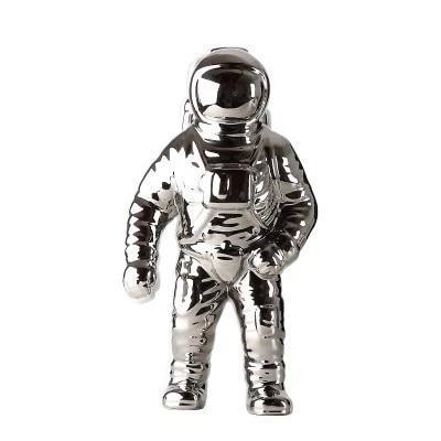 Space Theme Glass Flower Vase Decor