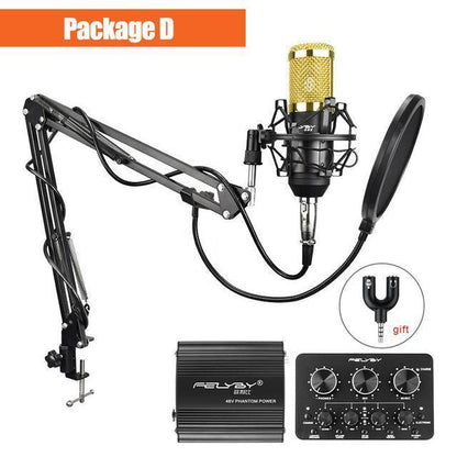 High Quality Studio Condenser Microphone Kit