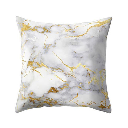 Stylish Marble Pattern Throw Pillow Covers