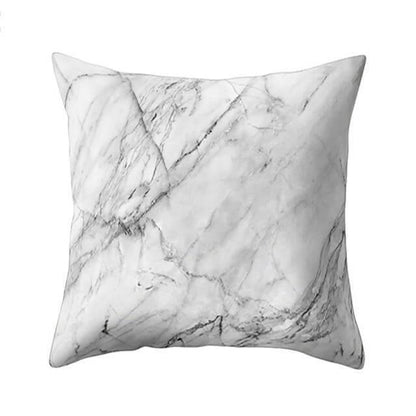 Stylish Marble Pattern Throw Pillow Covers