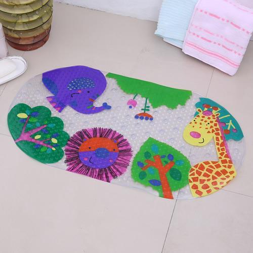 Fun Design Non-Slip Baby Bath Mats With Suction Cups