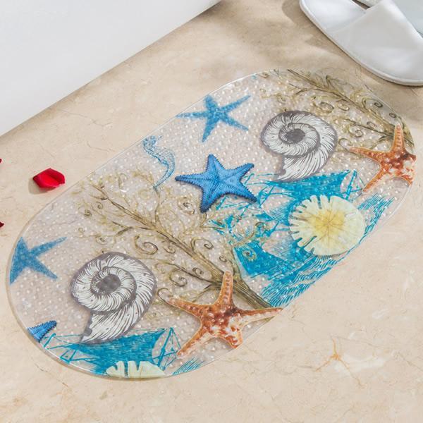 Fun Design Non-Slip Baby Bath Mats With Suction Cups