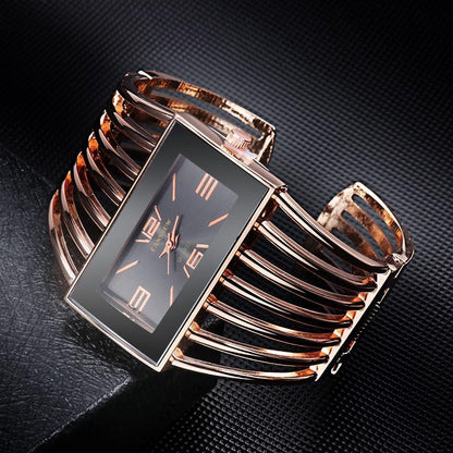 Elegant Metal Ladies Watch Bracelet - Halri