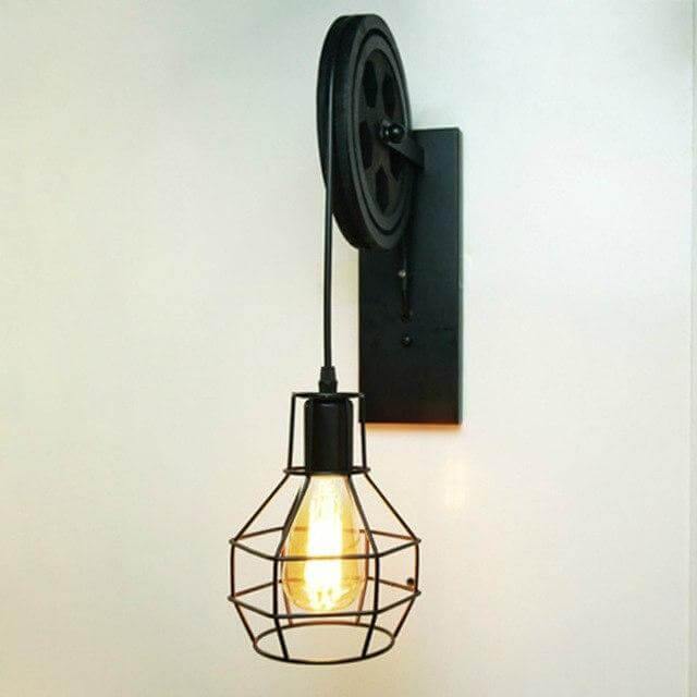 Unique Industrial Style Table Lamp - Halri