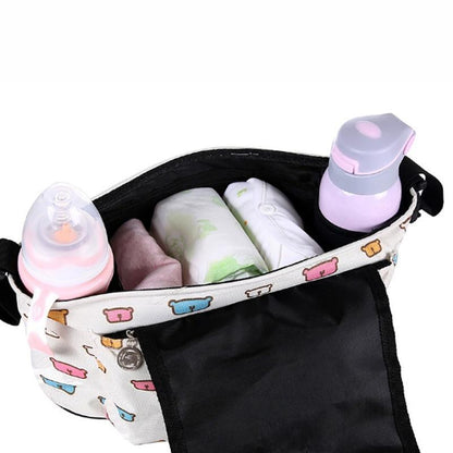 Spacious Stroller Diaper Bag for Moms