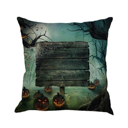 Spooky Halloween Decorative Throw Pillow Covers