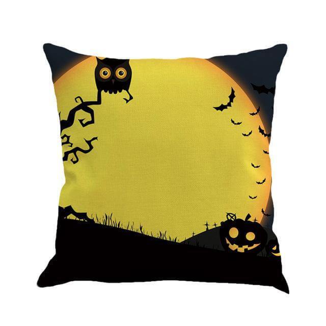 Spooky Halloween Decorative Throw Pillow Covers