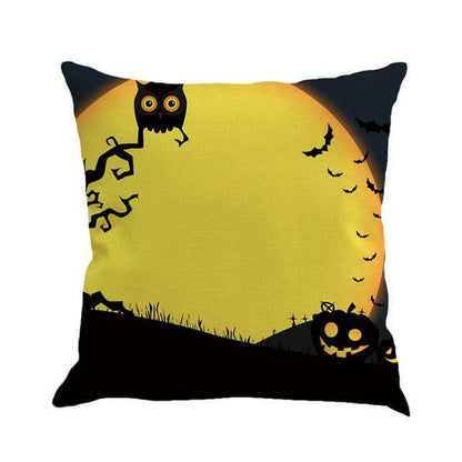 Spooky Halloween Decorative Throw Pillow Covers