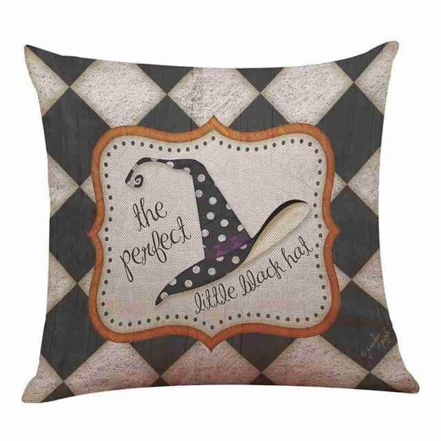 Soft Halloween Pumpkin Pattern Throw Pillow Covers - Halri