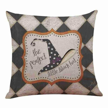 Soft Halloween Pumpkin Pattern Throw Pillow Covers - Halri