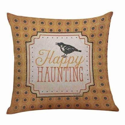 Soft Halloween Pumpkin Pattern Throw Pillow Covers