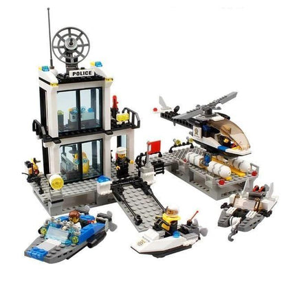 SeaBlock Master Police Building Kit - Halri