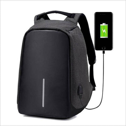 Stylish Laptop Backpack with USB Port and Anti-Theft Pocket