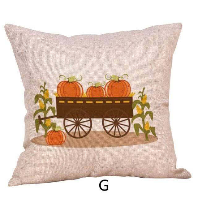Autumn Pumpkin Seasonal Home Pillow Covers