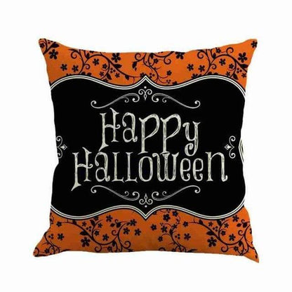 Spooky Haunted House Throw Pillow Covers