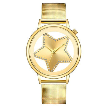 Elegant Crystal Hollow Fashion Women's Watch