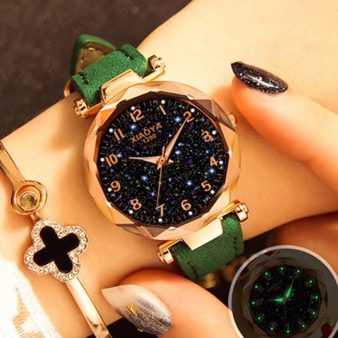 Colorful Galaxy Star Ladies Fashion Bracelet Watch