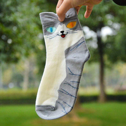 Fun Colorful Kids Striped Cotton Socks