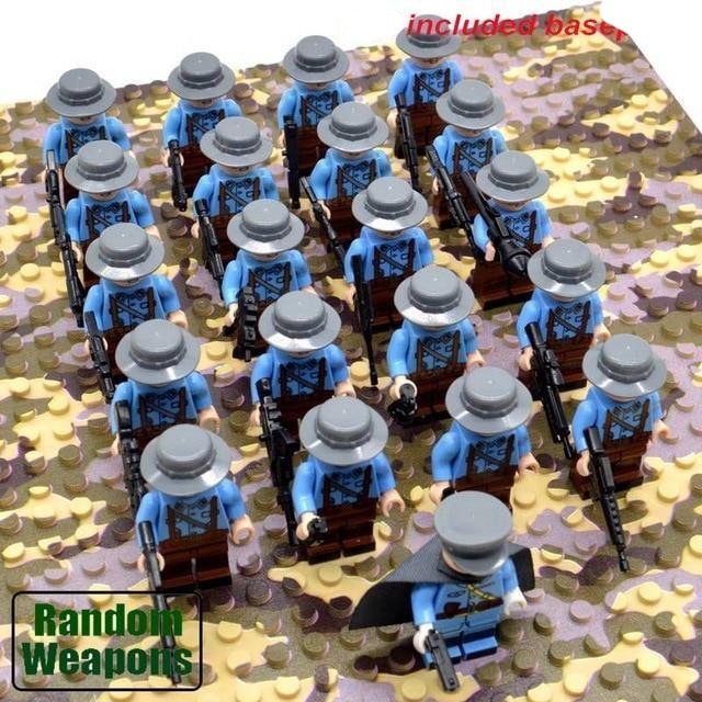 Historic Military Action Figure Building Blocks Set