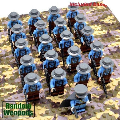 Historic Military Action Figure Building Blocks Set