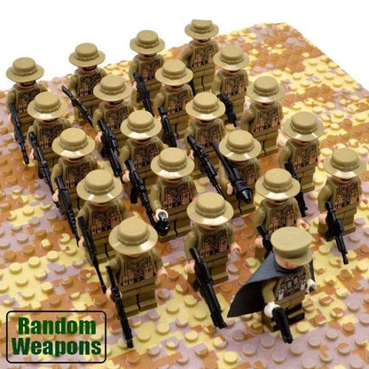 Historic Military Action Figure Building Blocks Set
