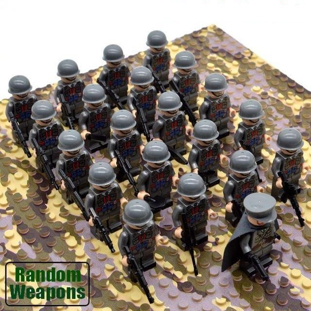 Historic Military Action Figure Building Blocks Set