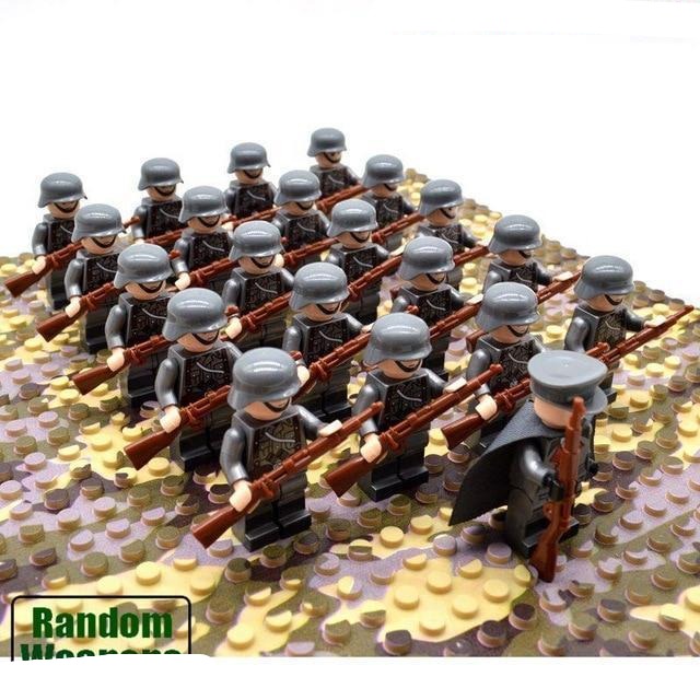 Historic Military Action Figure Building Blocks Set