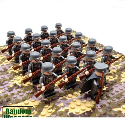 Historic Military Action Figure Building Blocks Set