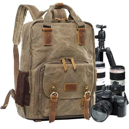Durable Water Resistant Camera Hiking Backpack - Halri