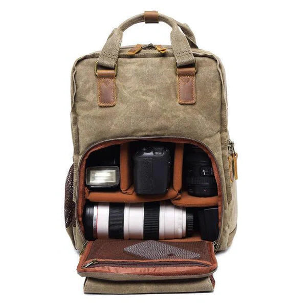 Durable Water Resistant Camera Hiking Backpack