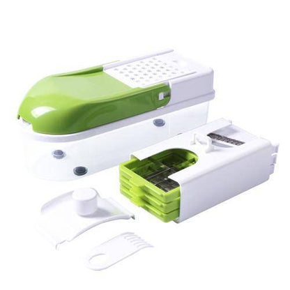 Easy Veggie Chopper with 8 Interchangeable Blades - Halri