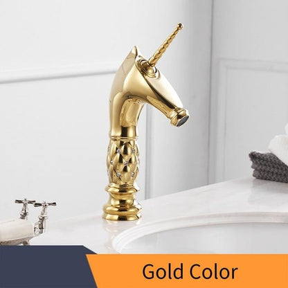 Colorful Unicorn Bathroom Faucet